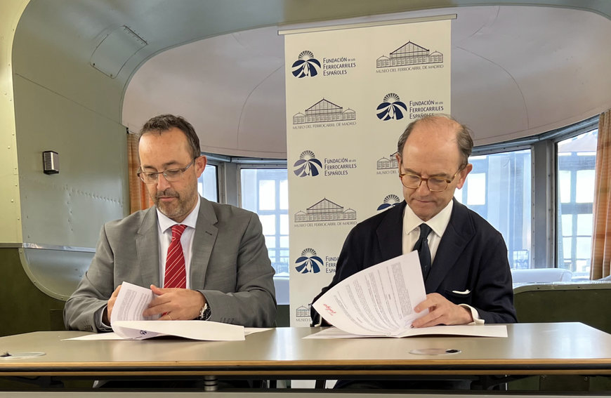 TALGO Y LA FUNDACIÓN DE LOS FERROCARRILES RENUEVAN SU COLABORACIÓN